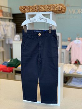 Calça Sarja Chino Marinho Dudes
