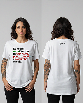 Camiseta Macumba em dia