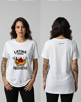 Camiseta Latina e Macumbeira