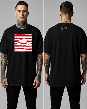 Camiseta Preta Chapéu Zé pilintra