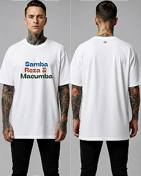 Camiseta Samba Reza e Macumba