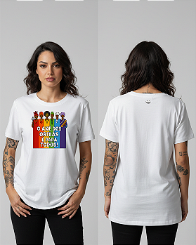 Camiseta O Axé dos Orixás é para Todos