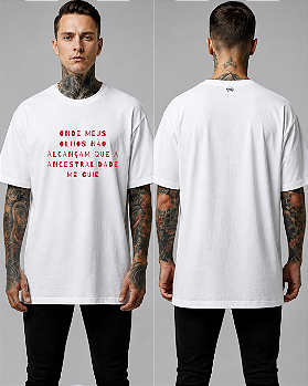Camiseta Que a Ancestralidade Me Guie