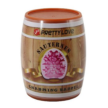 Masturbador Masculino Discreto Formato de Barril Sauternes Pretty Love