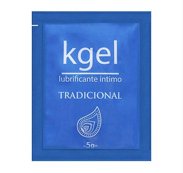 Sachê Lubrificante Íntimo à Base de Água Tradicional 5g K-Gel