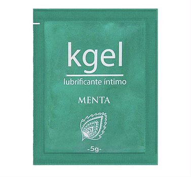 Lubrificante Íntimo à Base de Água Menta Refrescante 5g K-Gel