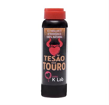Estimulante Natural Tesão de Touro em Gotas 20ml K-lab