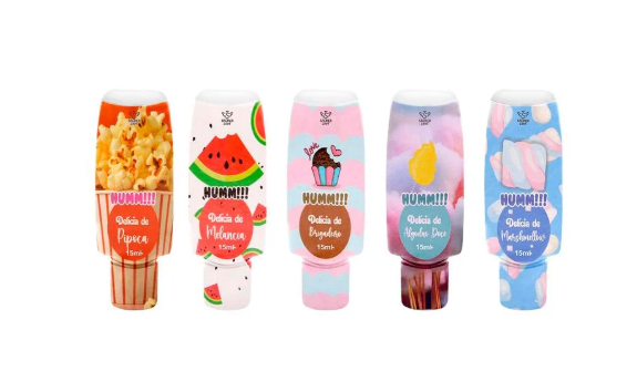 Gel de Massagem Beijável Humm Delícias 15ml Segred Love Vários Sabores
