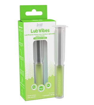 Gel Lubrificante Íntimo Vibratório com Aplicador Lub Vibes 5g Intt Vários Sabores