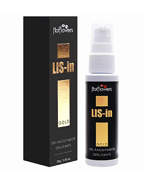 Gel Anal Facilitador Lis-In Gold Dessensibilizante 30g Hot Flowers