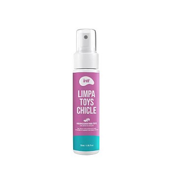 Higienizador de Brinquedos Íntimos Limpa Toys Chicle 58ml Intt