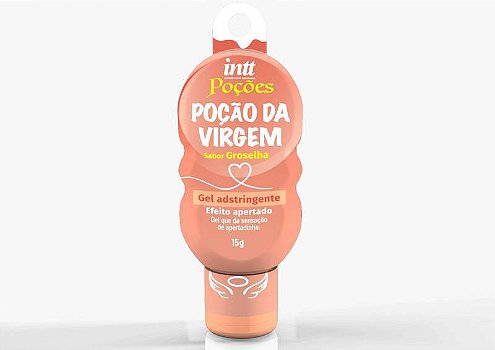 Gel Adstringente Íntimo Poção da Virgem Groselha 15g Intt