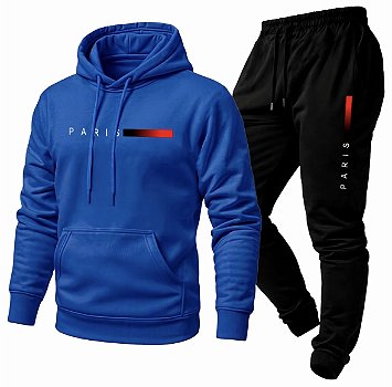 Conjunto Moletom Unissex - Calça e Casaco Estampa Paris Coleção 2026