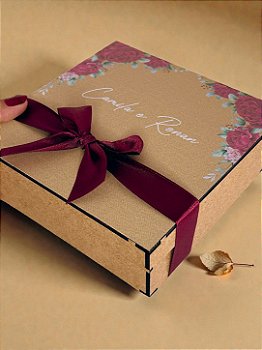 Caixa Lilás Marsala - Modelo 1
