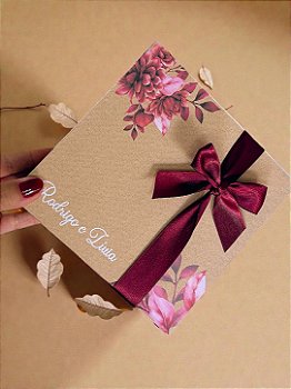 Caixa Lilás Marsala - Modelo 2