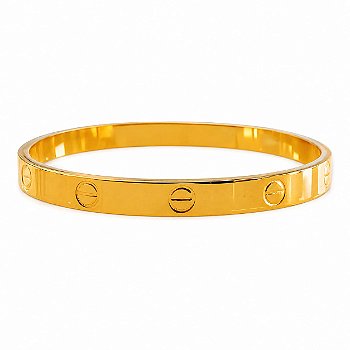 Bracelete Dourado Inspiração Elegante