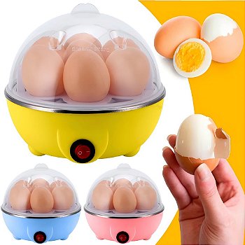 "Cozedor De Ovos Portátil Elétrico Cozinha A Vapor 110v/220v"