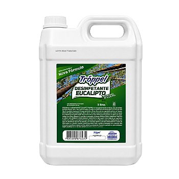 Desinfetante Perfumado Eucalipto Troppel 5L