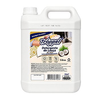 Detergente de Coco Troppel 5L