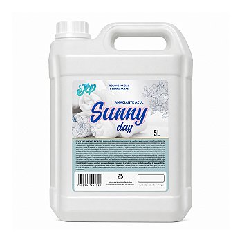 Amaciante p/ Roupas Sunny Day Azul 5L