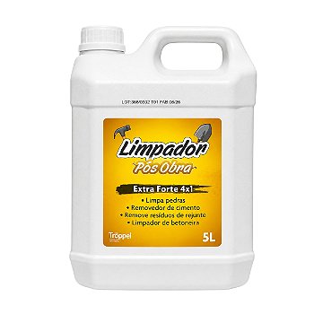 Limpador Pós Obra Troppel 5L