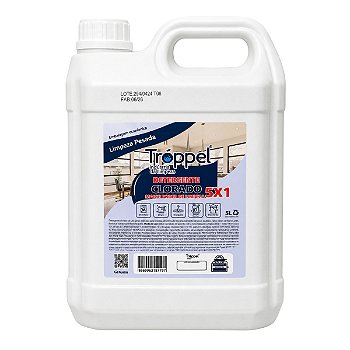 Detergente Clorado Troppel 5L