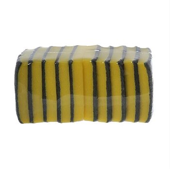 Esponja Scotch-brite 3M Verde e Amarela c/10un