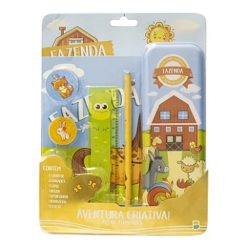 Aventura Criativa com Atividades – Fazenda