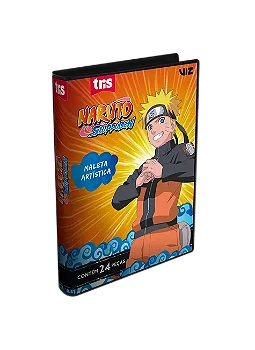 MALETA ARTÍSTICA DO NARUTO - 24 PÇS