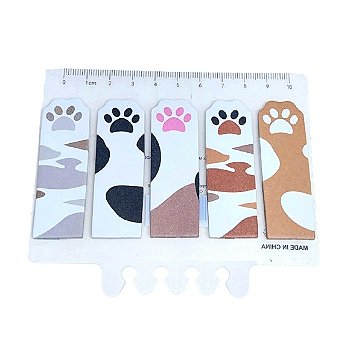 BLOCO ADESIVO PAPEL PATAS GATO