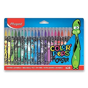 CANETA HIDROGRAFICA COLOR PEPS MONSTERS