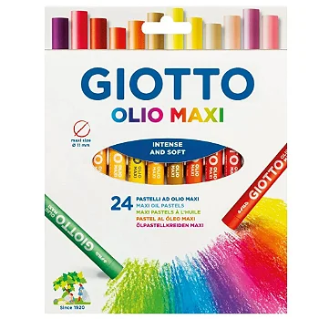 GIZ PASTEL ÓLEO GIOTTO 24 CORES
