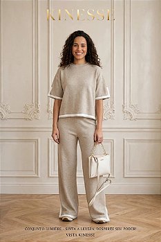 Conjunto Lumière -Wide Leg + Cropped - KINESSE