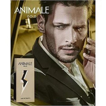 Perfume Animale Gold Eau de Toilette - Masculino
