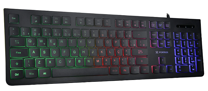 Teclado Gamer Fortrek Black Eagle Preto