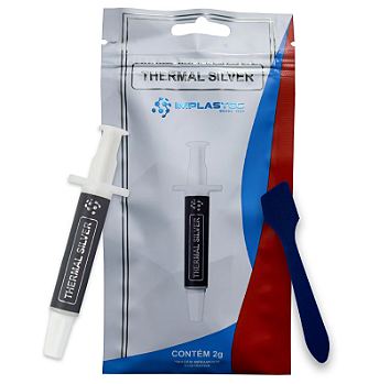 Pasta Térmica Thermal Silver 2g Implastec