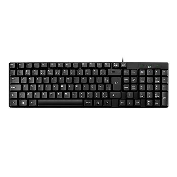 Teclado Básico Slim USB PT TC193 Preto