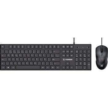 Kit Teclado e Mouse Fortrek C13 USB ABNT2