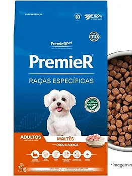 RAÇÃO PREMIER MALTÊS ADULTOS 2,5KG