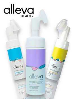 Mousse de Limpeza Facial 150ml - Alleva
