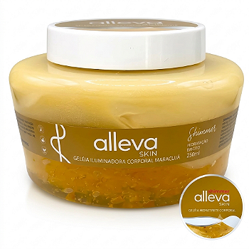 Geléia Hidratante Iluminadora Skin 250ml - Alleva
