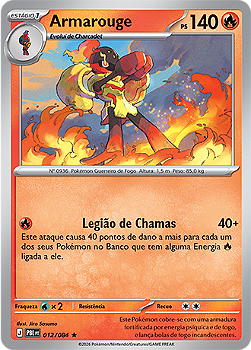 Armarouge (012/084) - Reverse Foil - Escuridão Absoluta