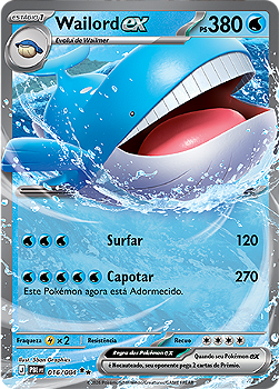 Wailord EX (016/084) - Foil - Escuridão Absoluta