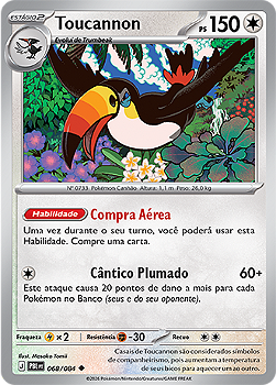 Toucannon (068/084) - Reverse Foil - Escuridão Absoluta