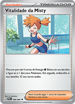 Vitalidade da Misty (080/084)- Reverse Foil - Escuridão Absoluta