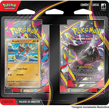 Blister Quádruplo Megaevolução 05 - Escuridão Absoluta (PT-BR)