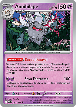 Annihilape (041/084) - Reverse Foil- Escuridão Absoluta