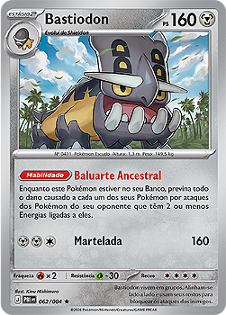Bastiodon (062/084) - Foil- Escuridão Absoluta