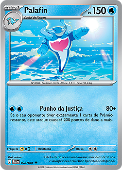 Palafin (022/084) - Reverse Foil - Escuridão Absoluta