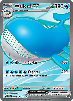 Wailord EX (097/084) - Full Art - Escuridão Absoluta